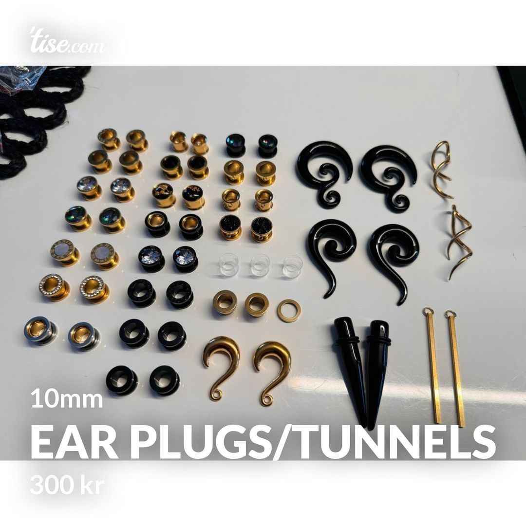 Ear plugs/tunnels