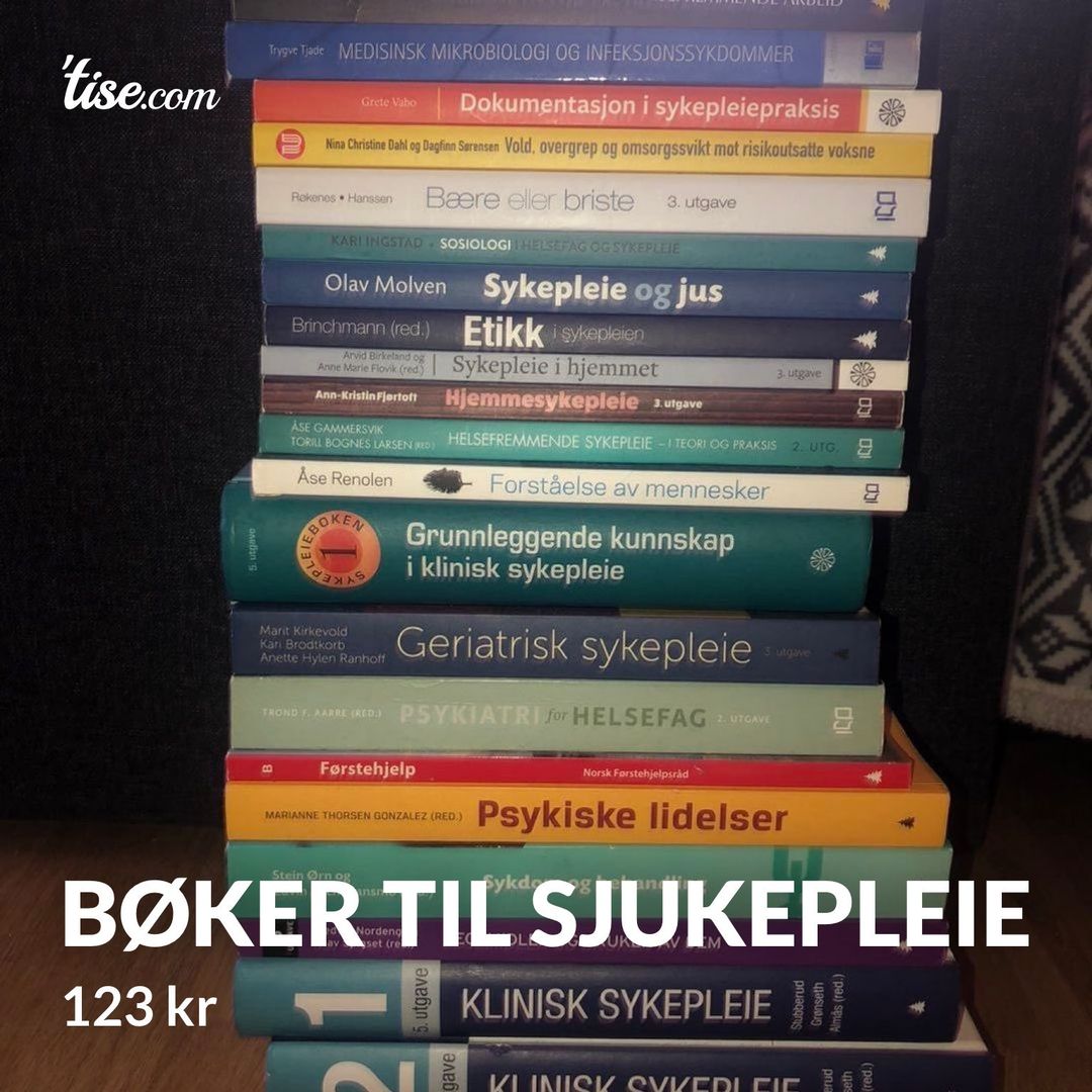 Bøker til sjukepleie