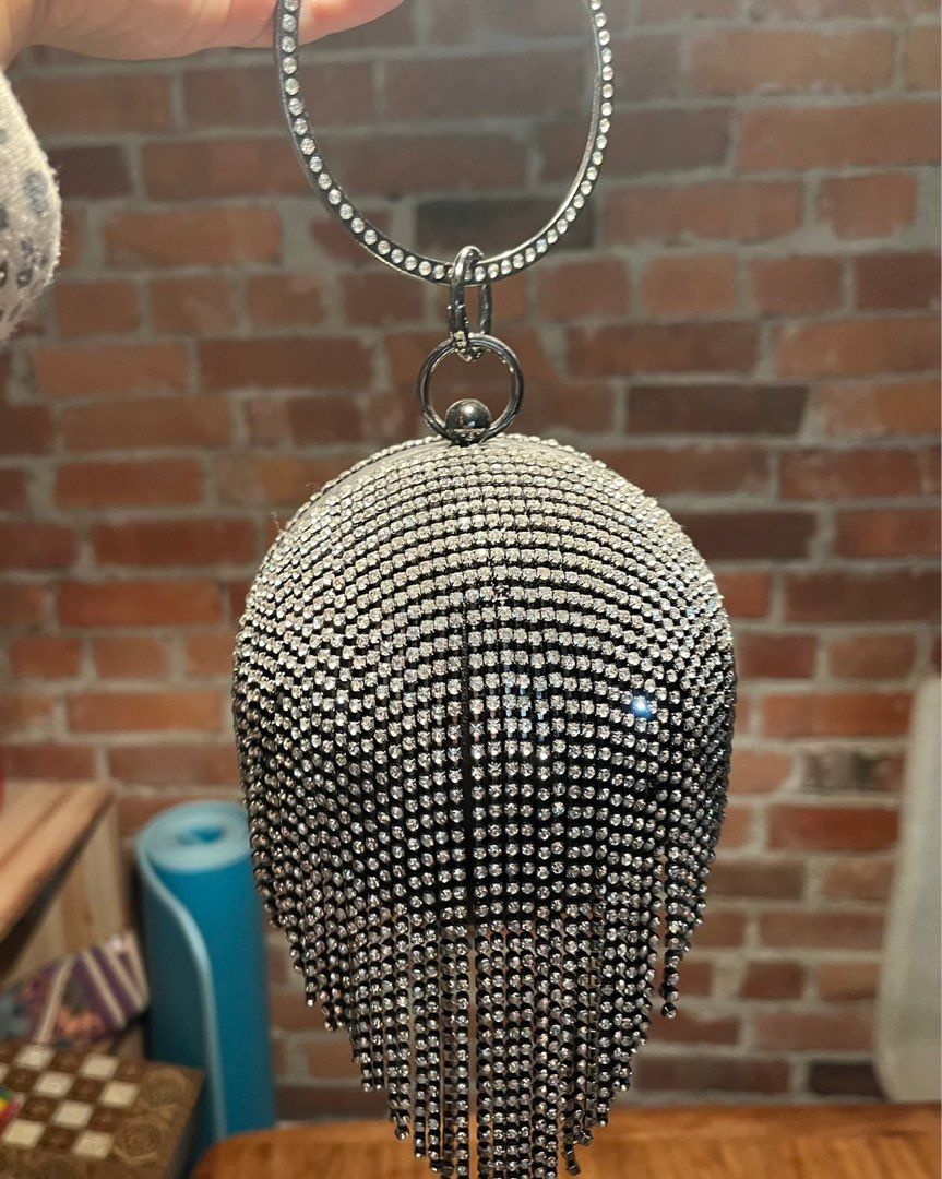 Rhinestones purse