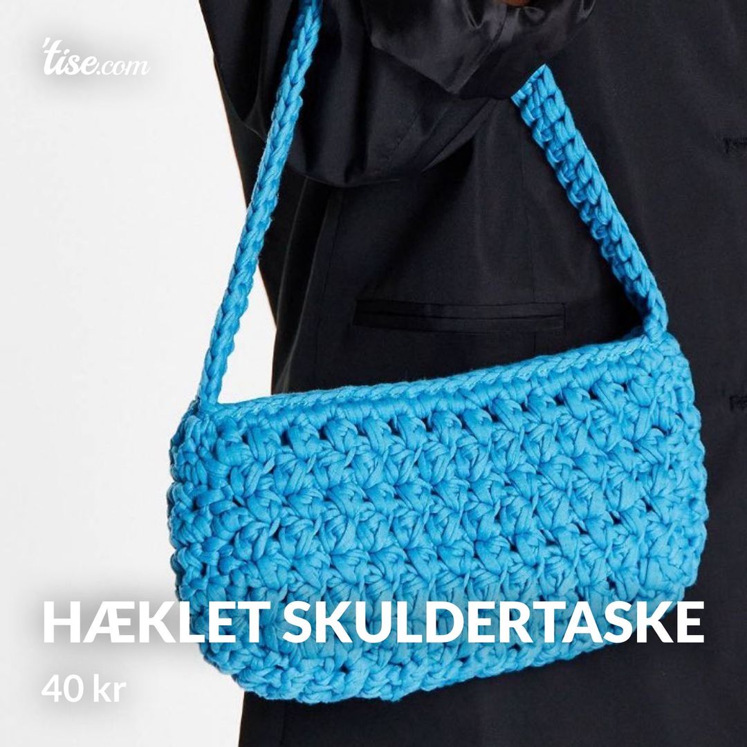 Hæklet skuldertaske