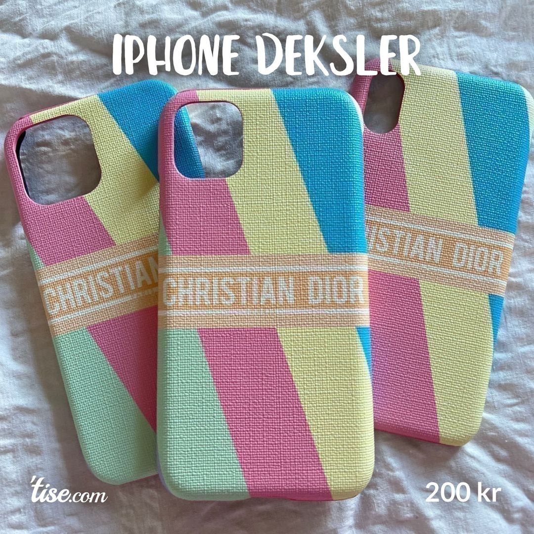 iPhone deksler