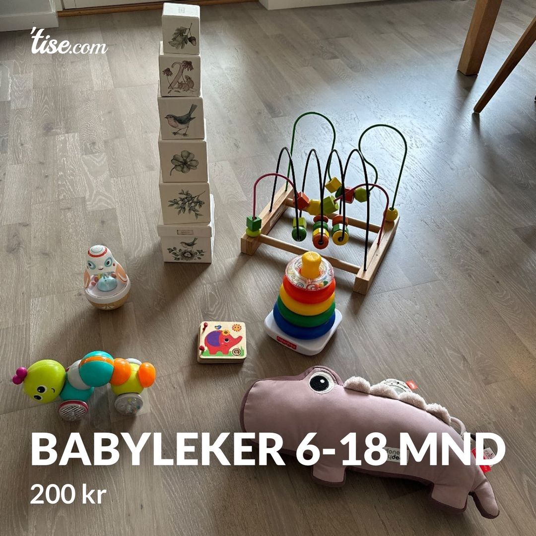 Babyleker 6-18 mnd