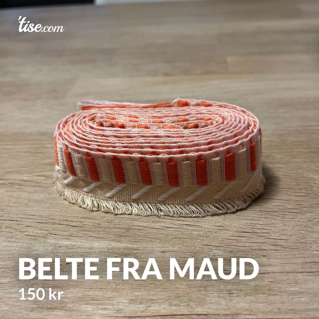 Belte fra Maud