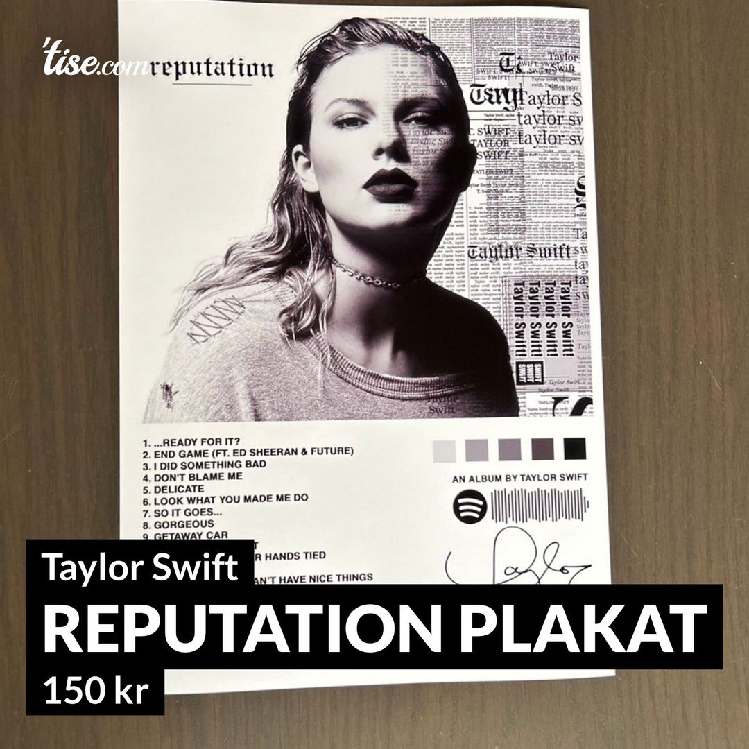 Reputation Plakat