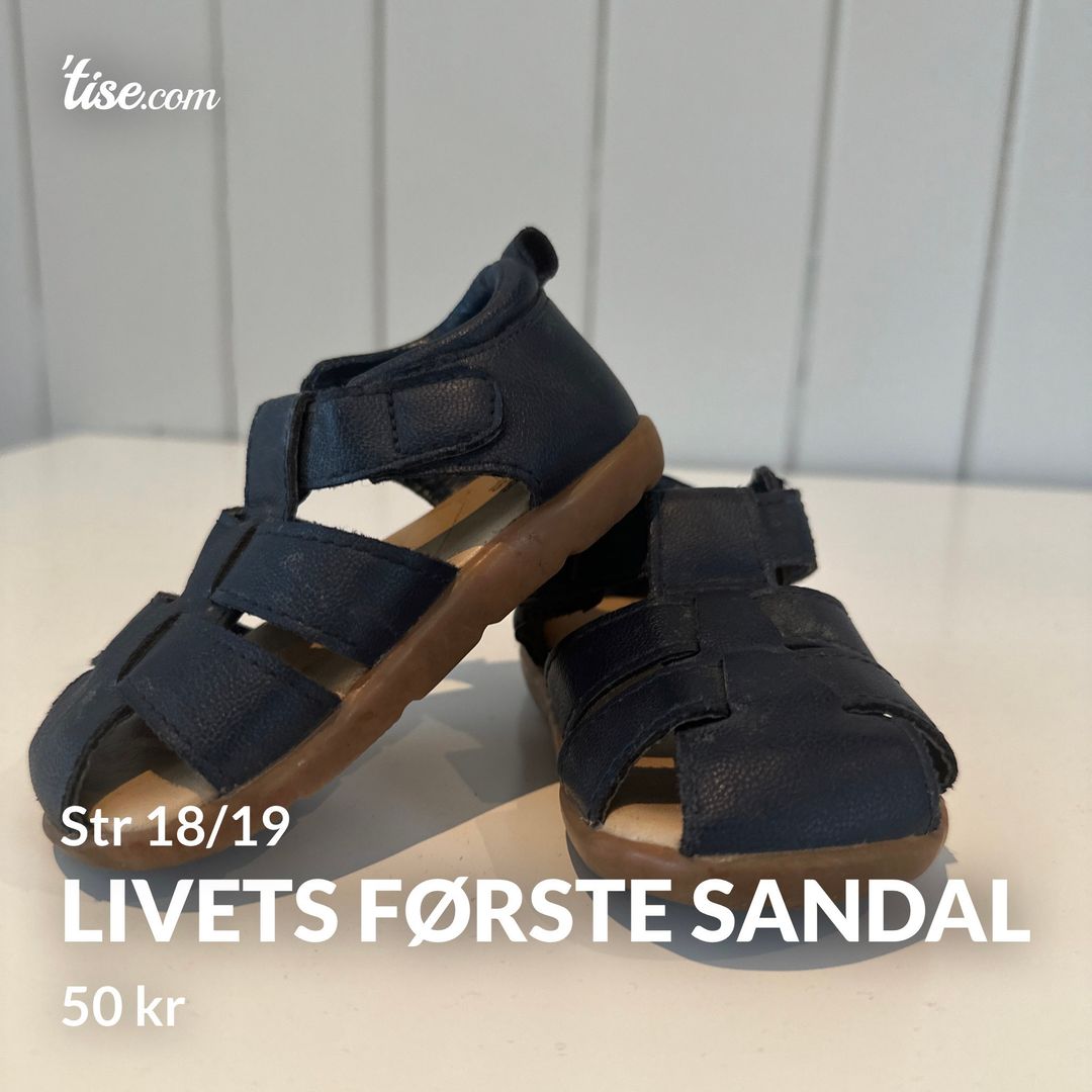 Livets første sandal