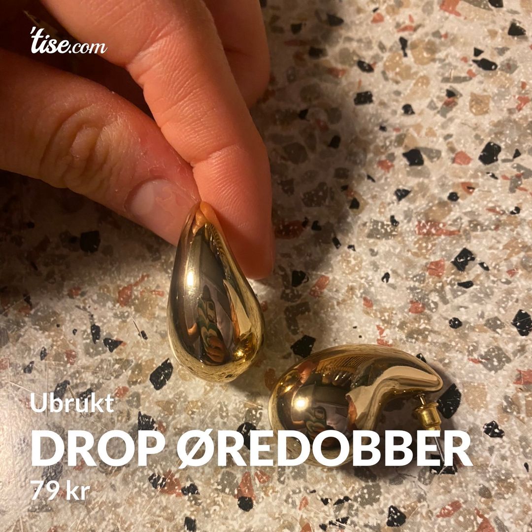 Drop øredobber