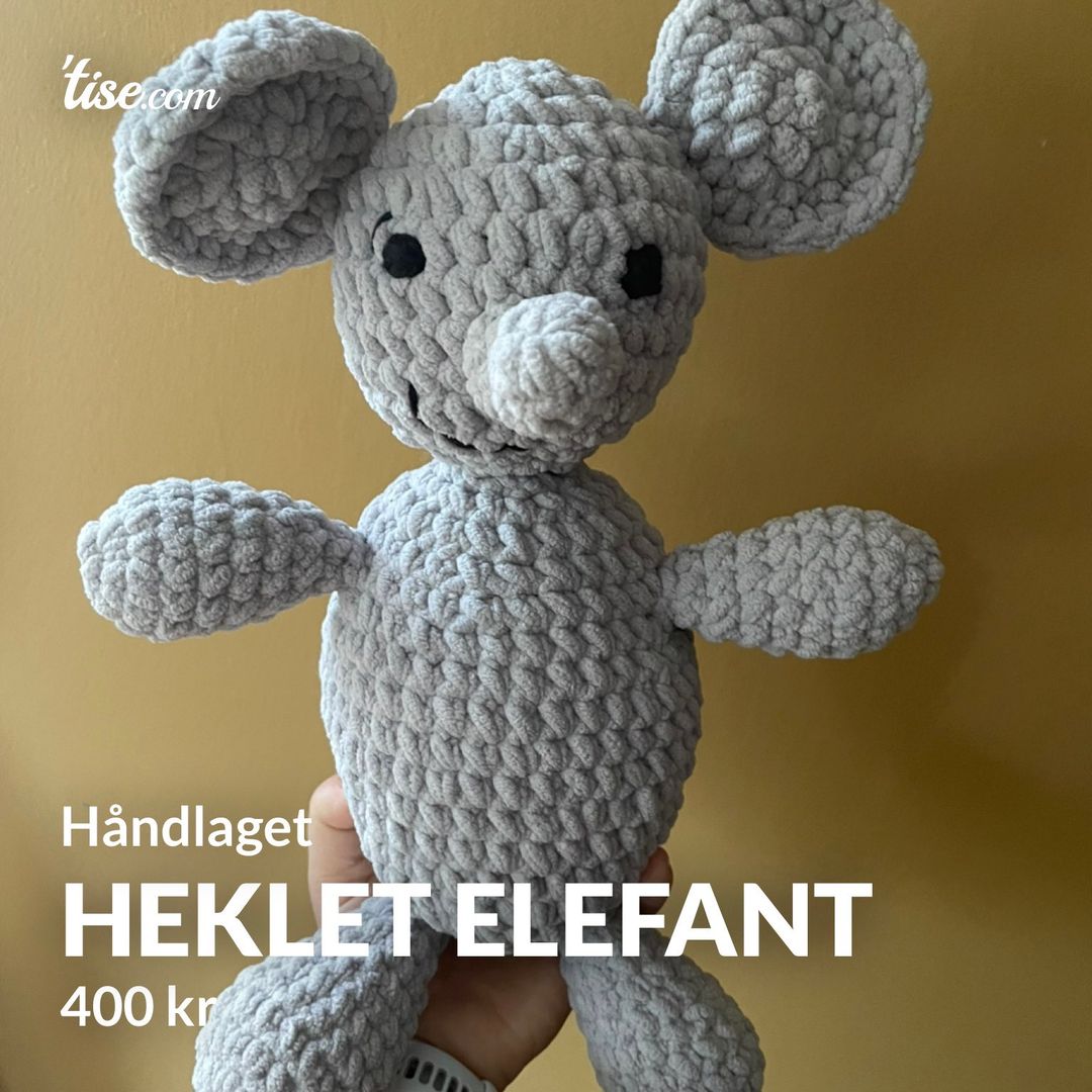 Heklet elefant