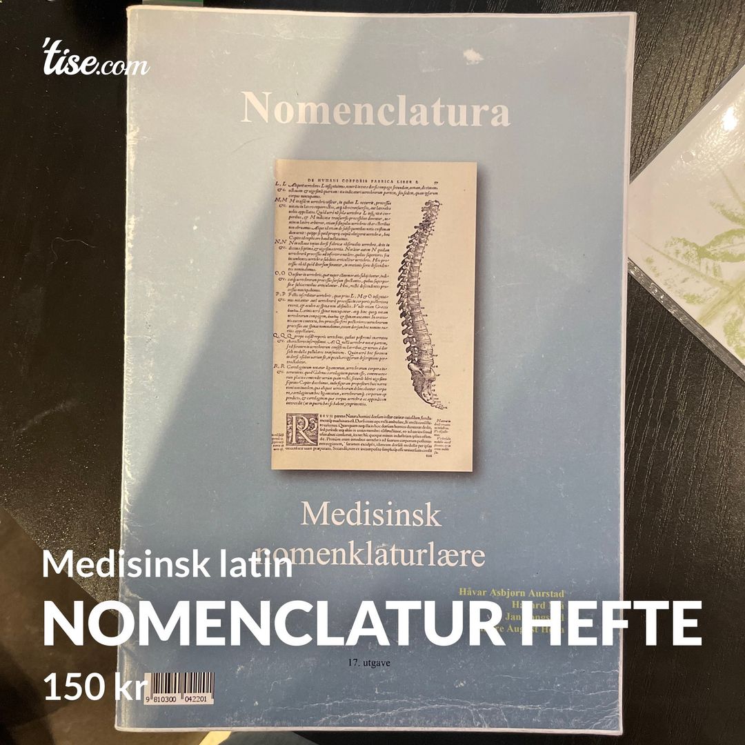 Nomenclatur hefte