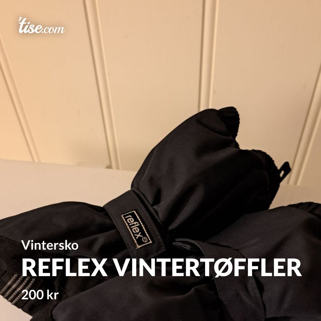 Reflex vintertøffler