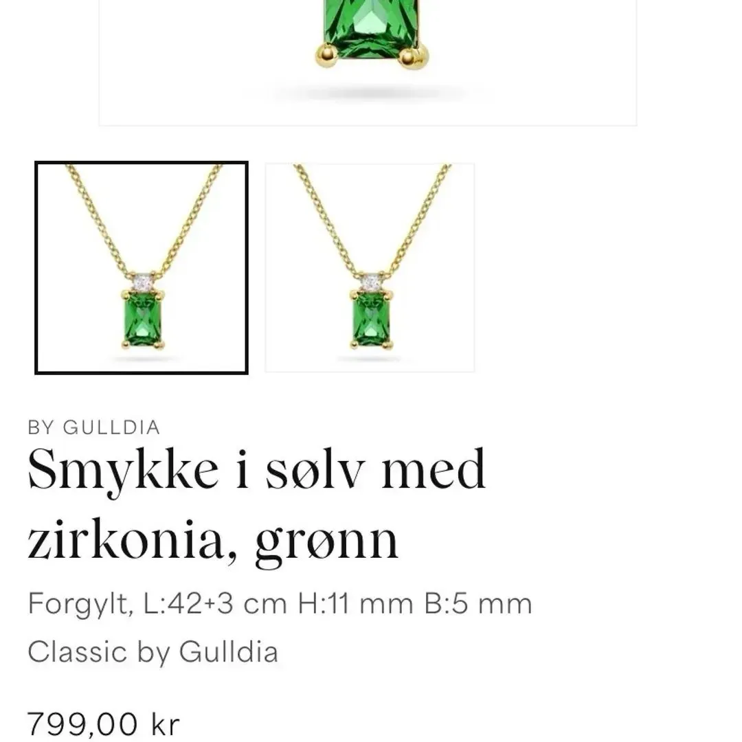 Zirkonia Grønn