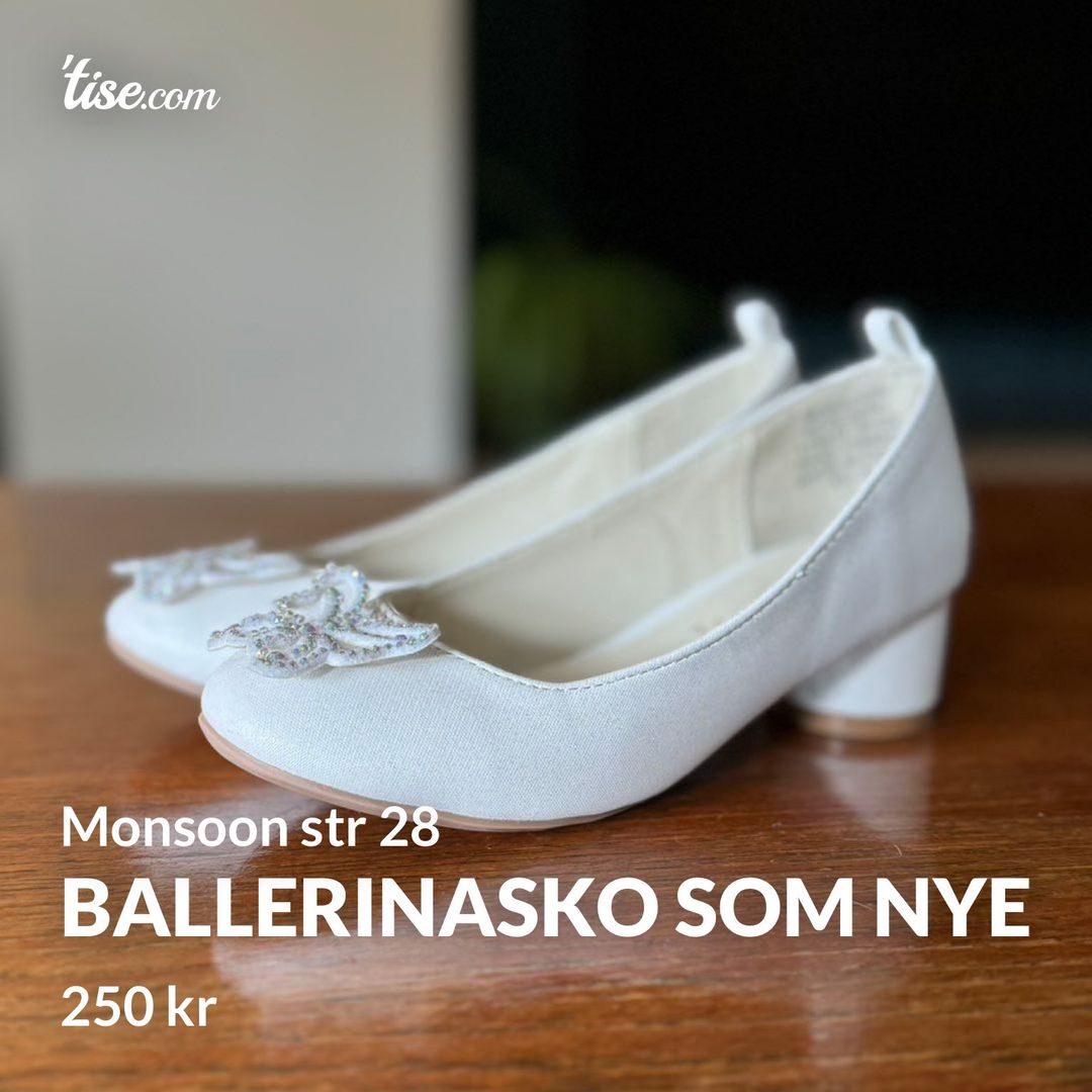 Ballerinasko som nye