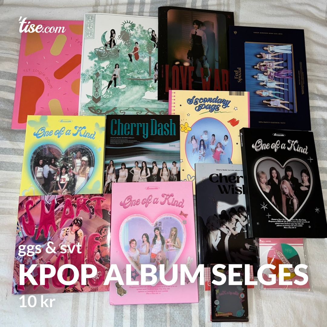 kpop album selges