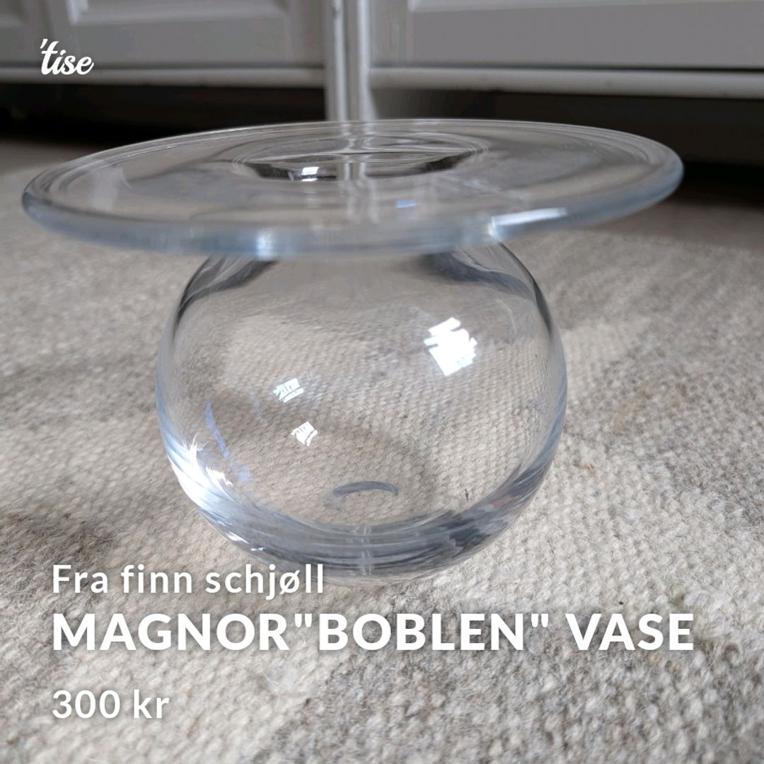 Magnor"Boblen" Vase