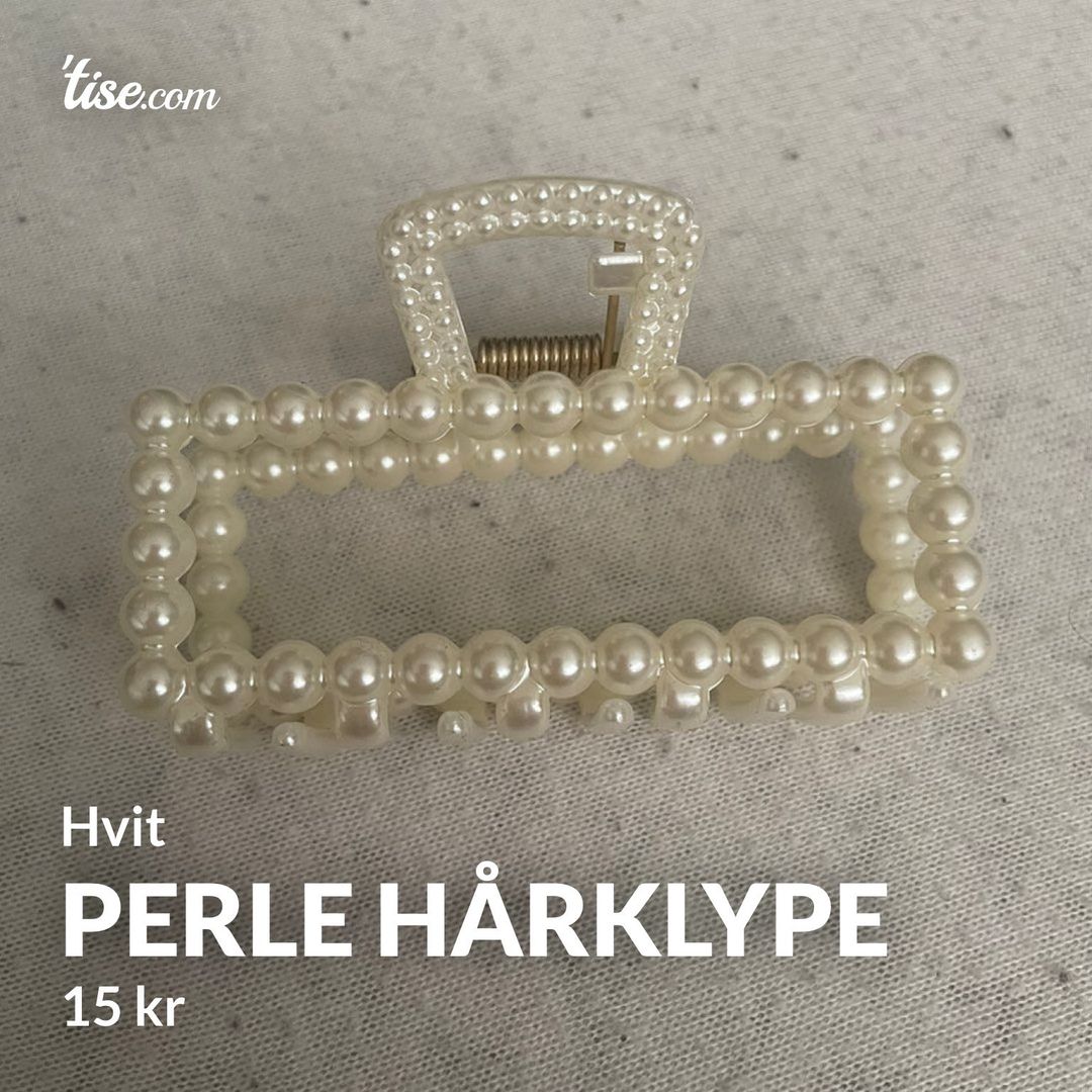 Perle hårklype