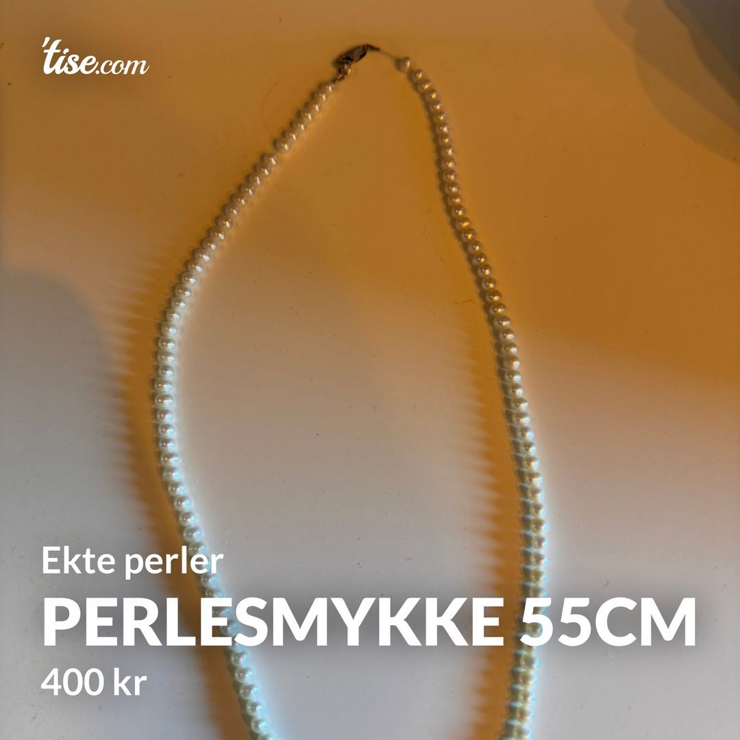 Perlesmykke 55cm