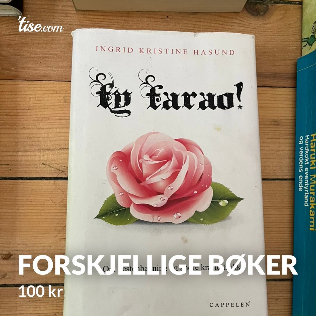 Forskjellige bøker