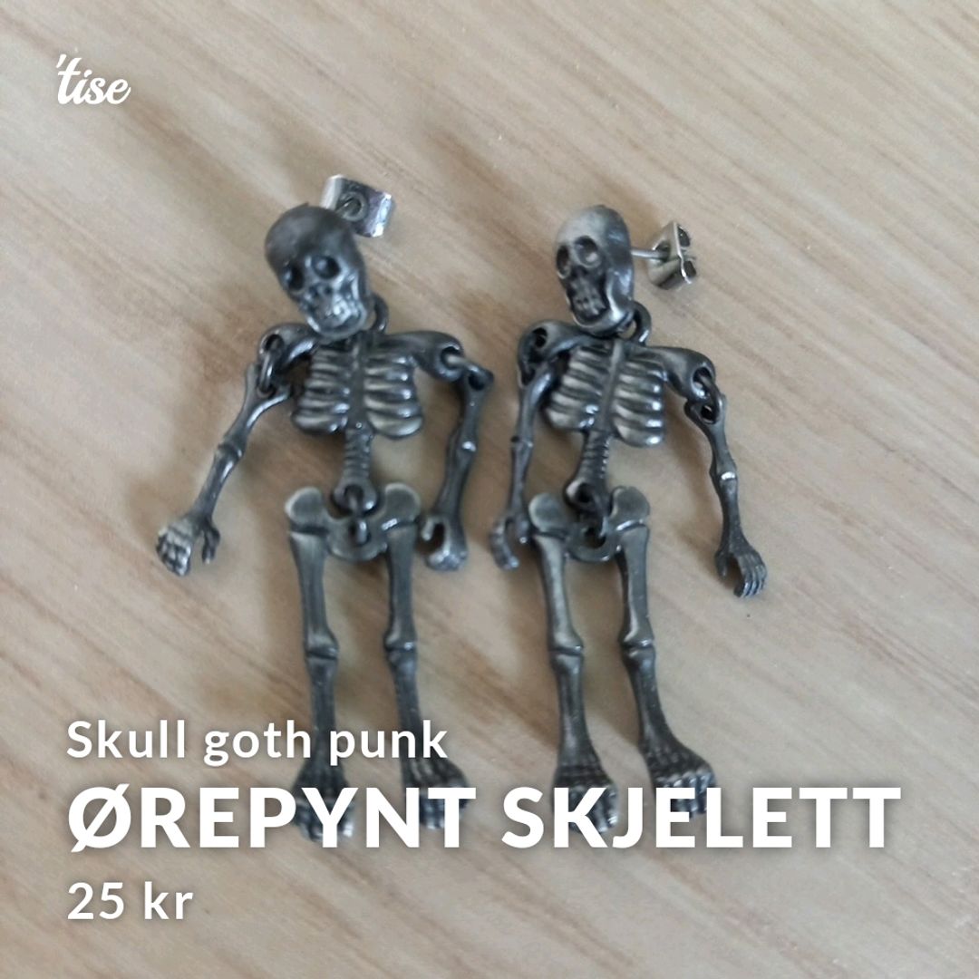 Ørepynt Skjelett