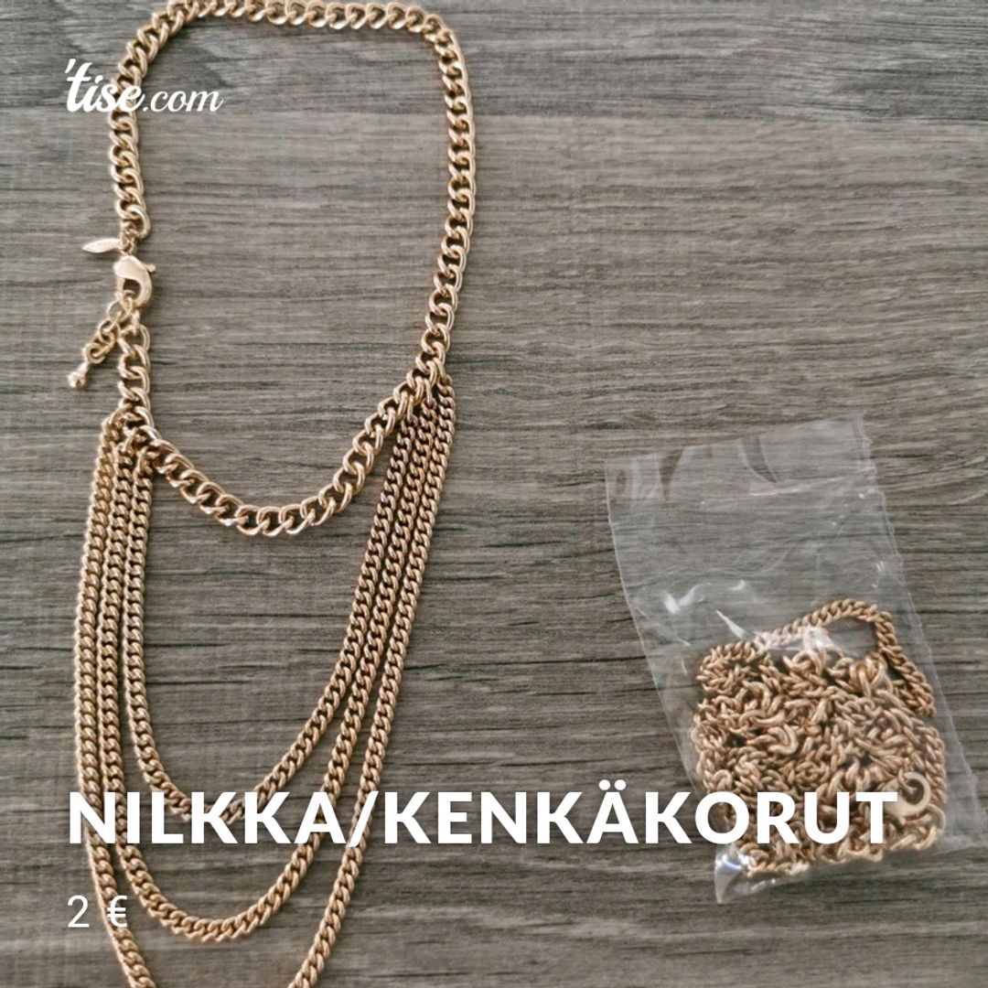 Nilkka/kenkäkorut