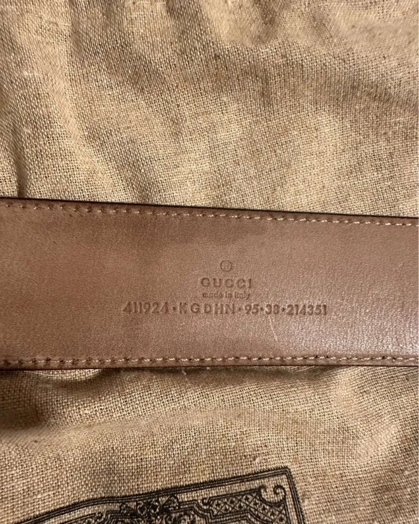 Gucci G buckle belte