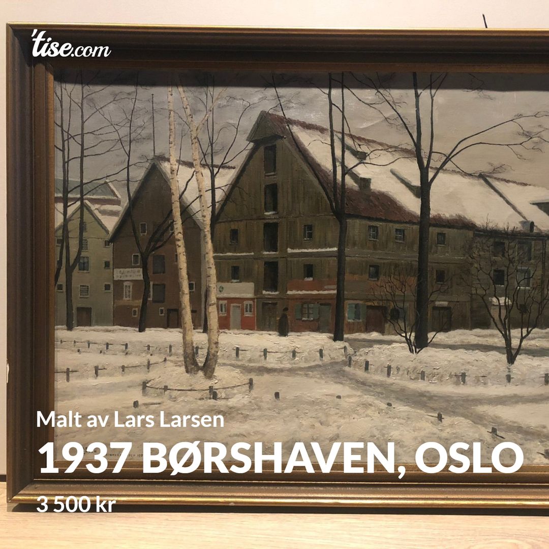 1937 Børshaven Oslo