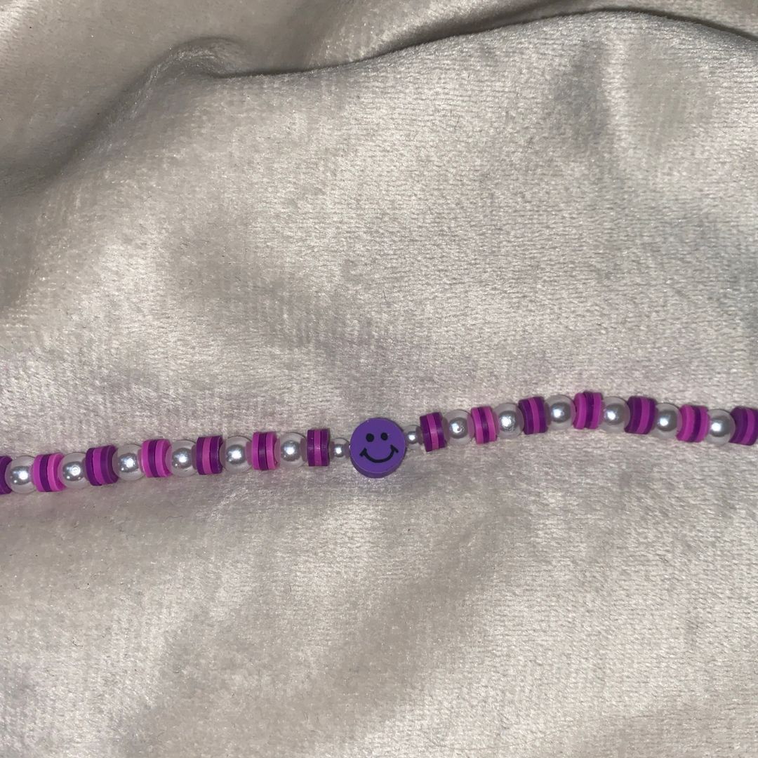 Purple smiley