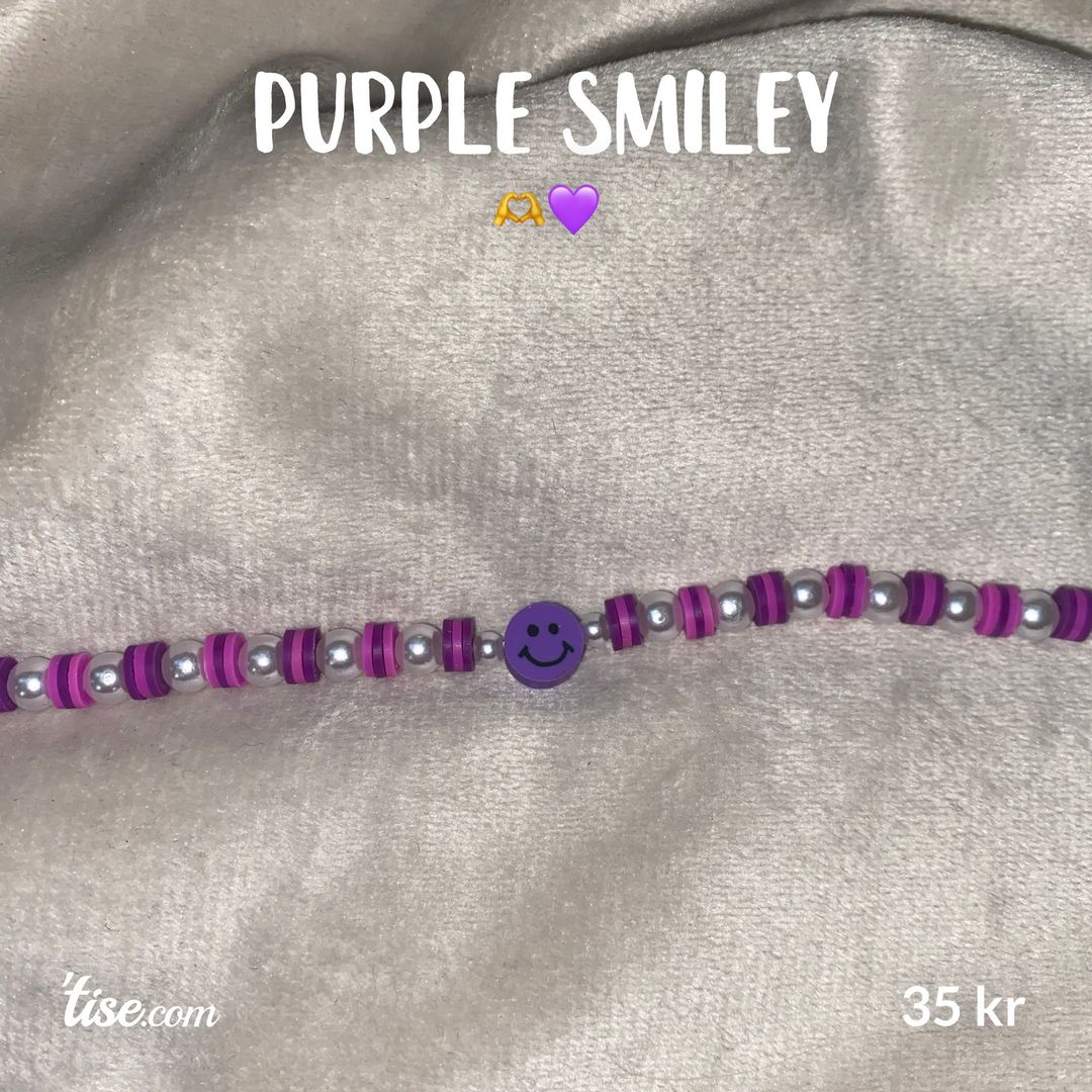 Purple smiley