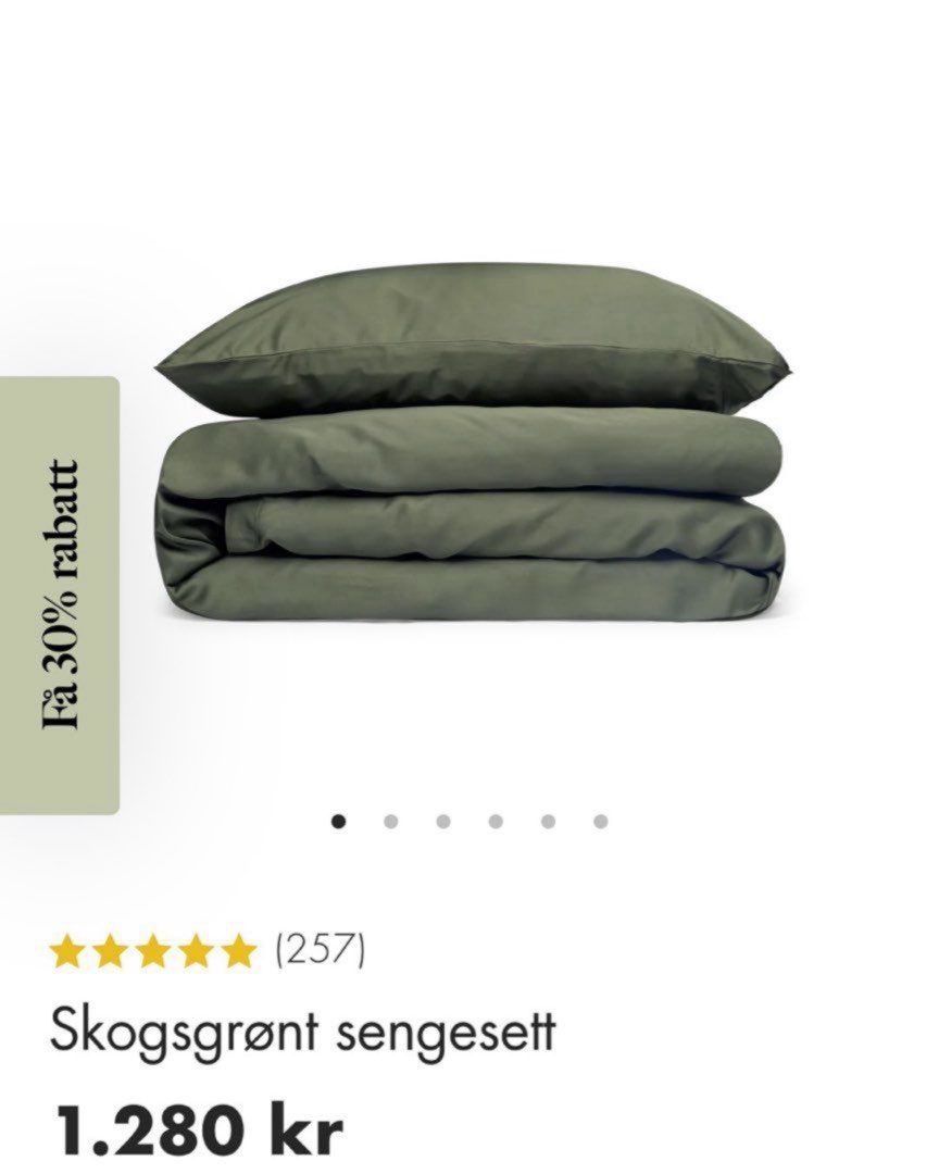 Bosant sengetøy 2stk