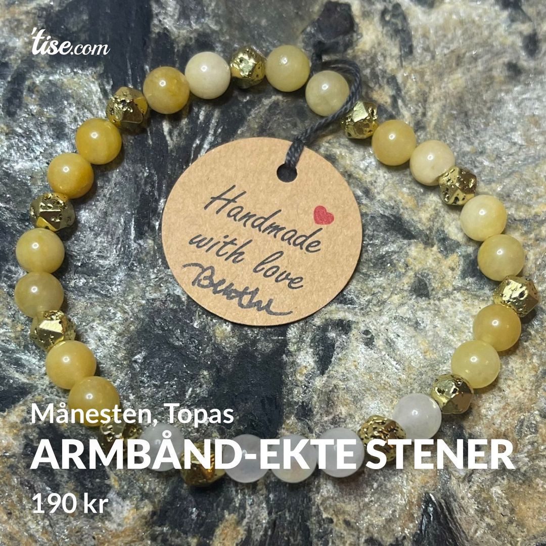 Armbånd-Ekte Stener