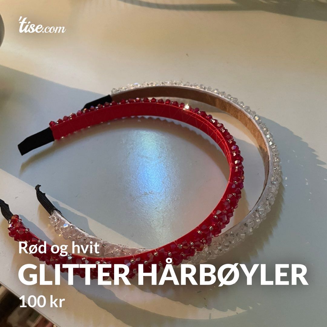 Glitter Hårbøyler