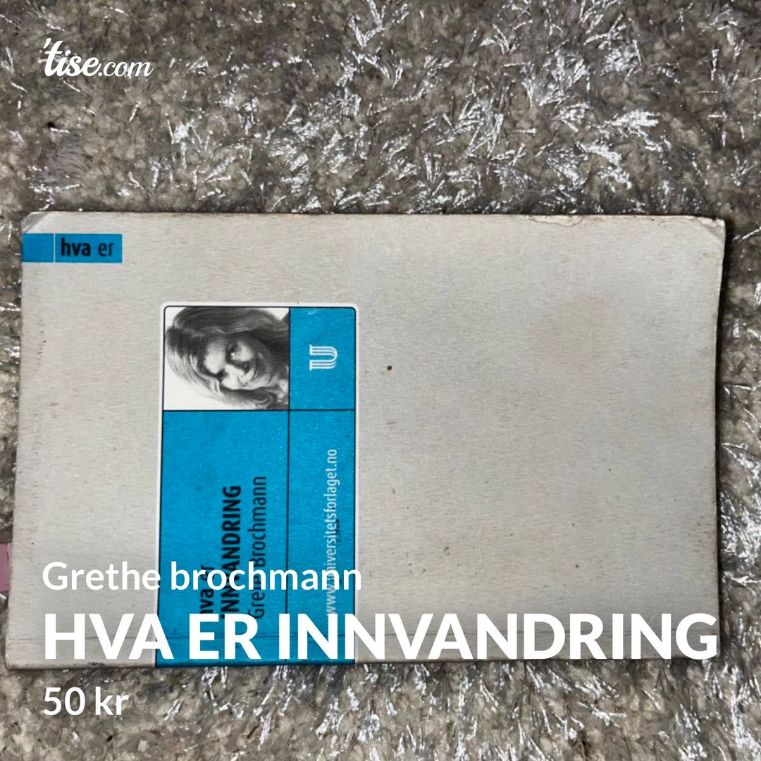 Hva er innvandring