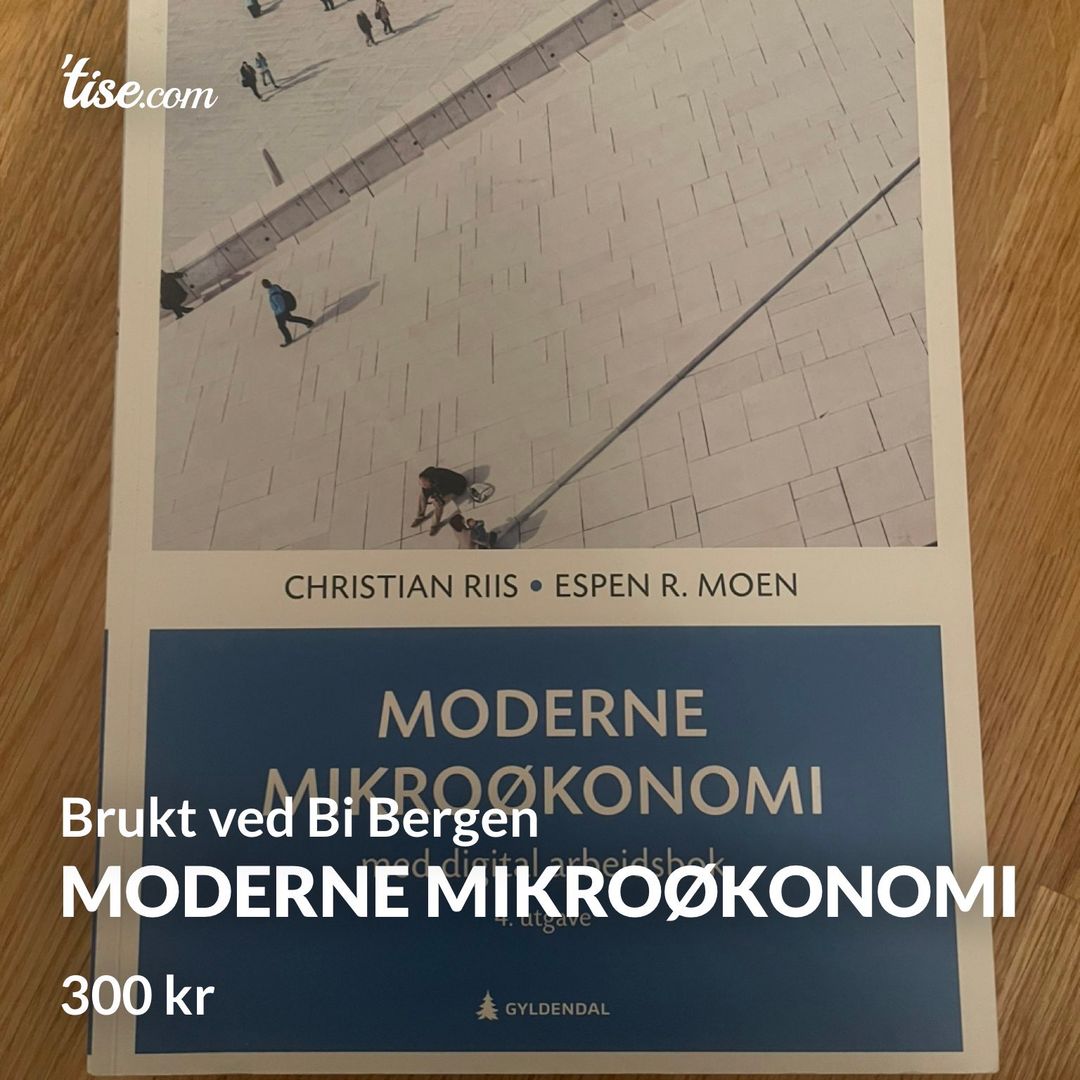 Moderne Mikroøkonomi