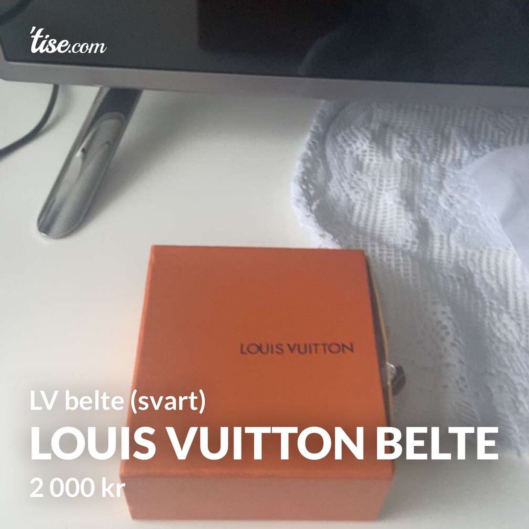 Louis vuitton belte