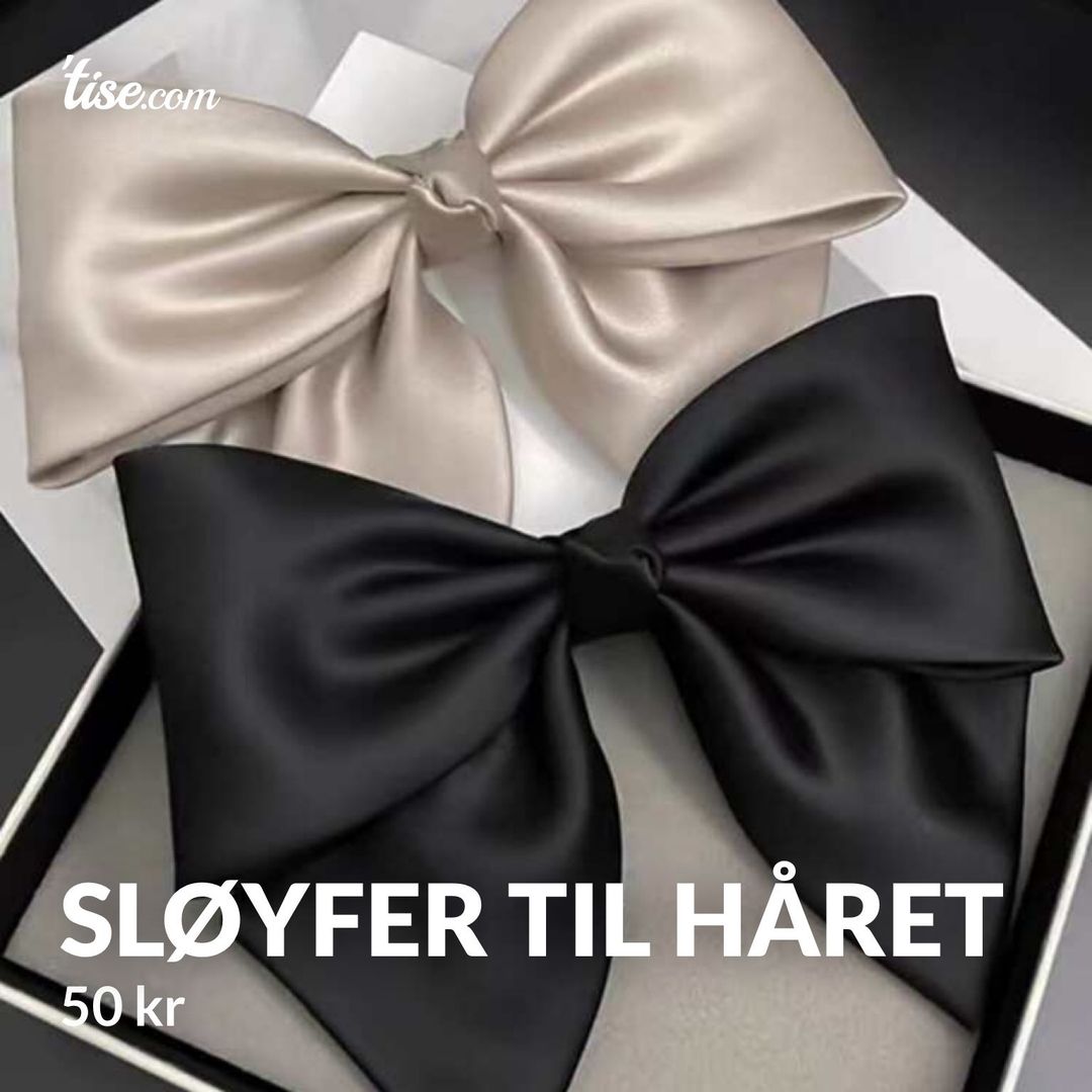 sløyfer til håret