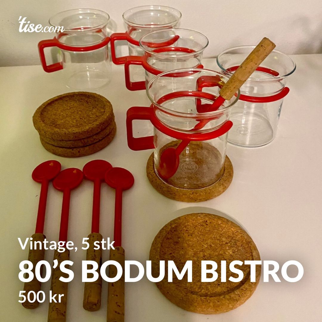 80’s Bodum Bistro