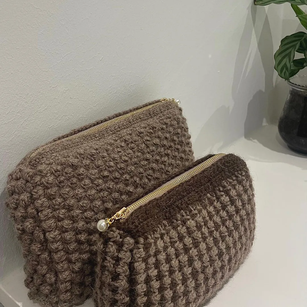 Hæklet clutch