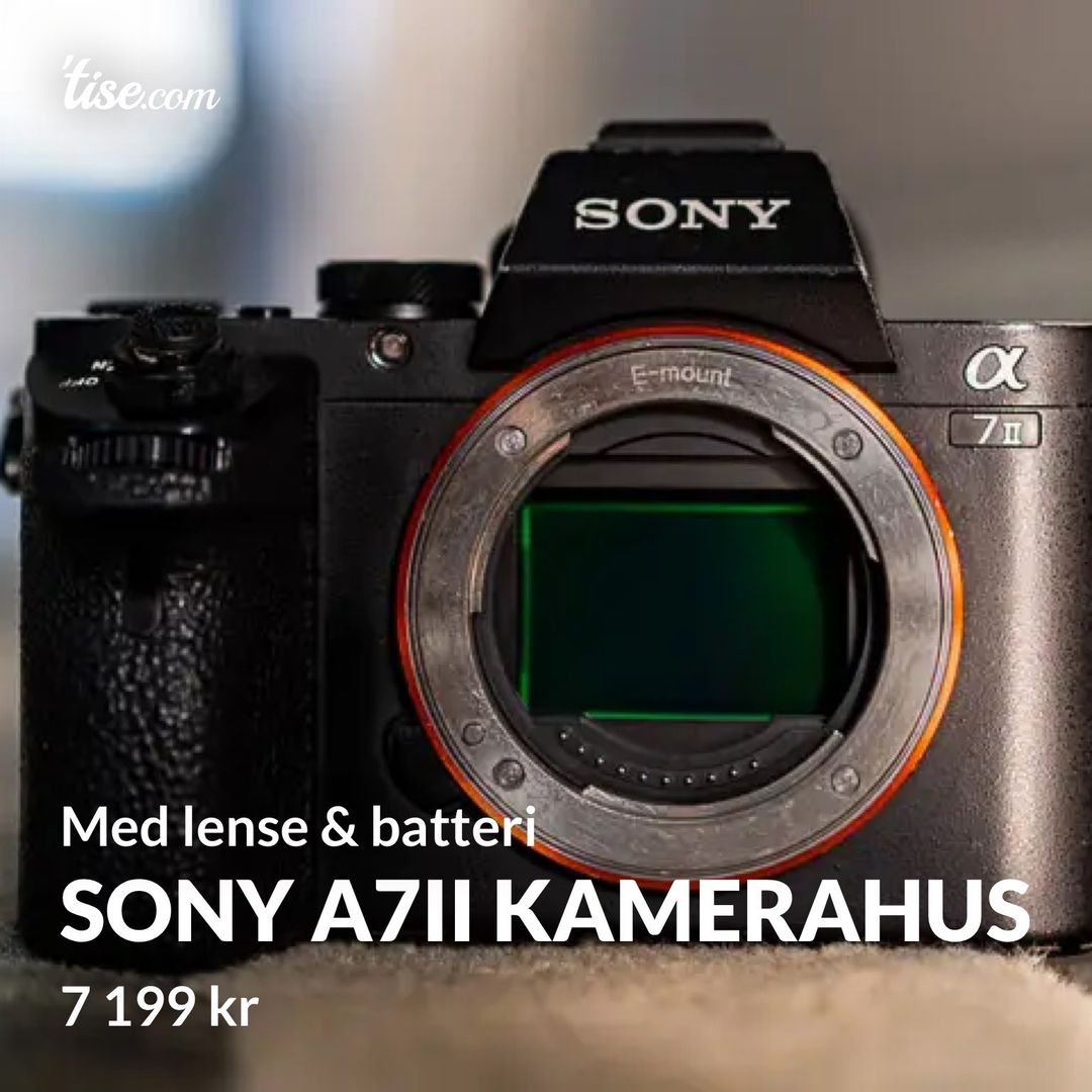 SONY A7ii KAMERAHUS