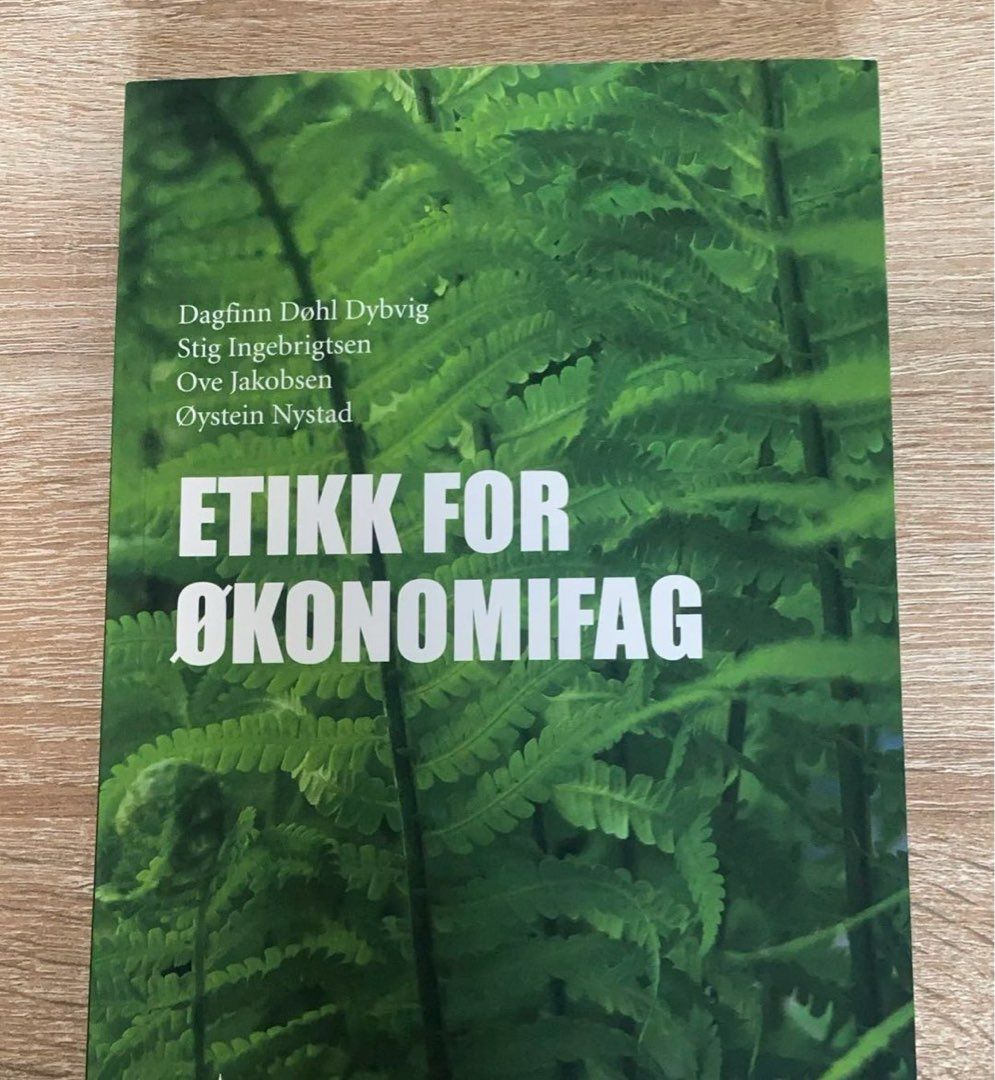 Etikk for økonomifag