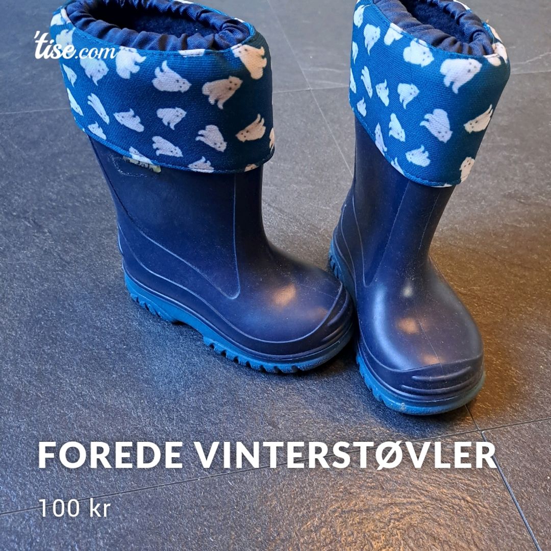 Forede Vinterstøvler