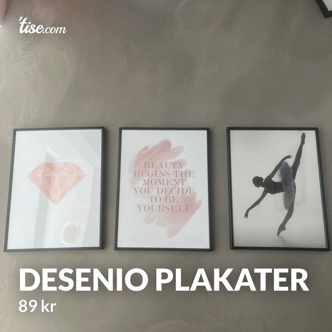 Desenio plakater