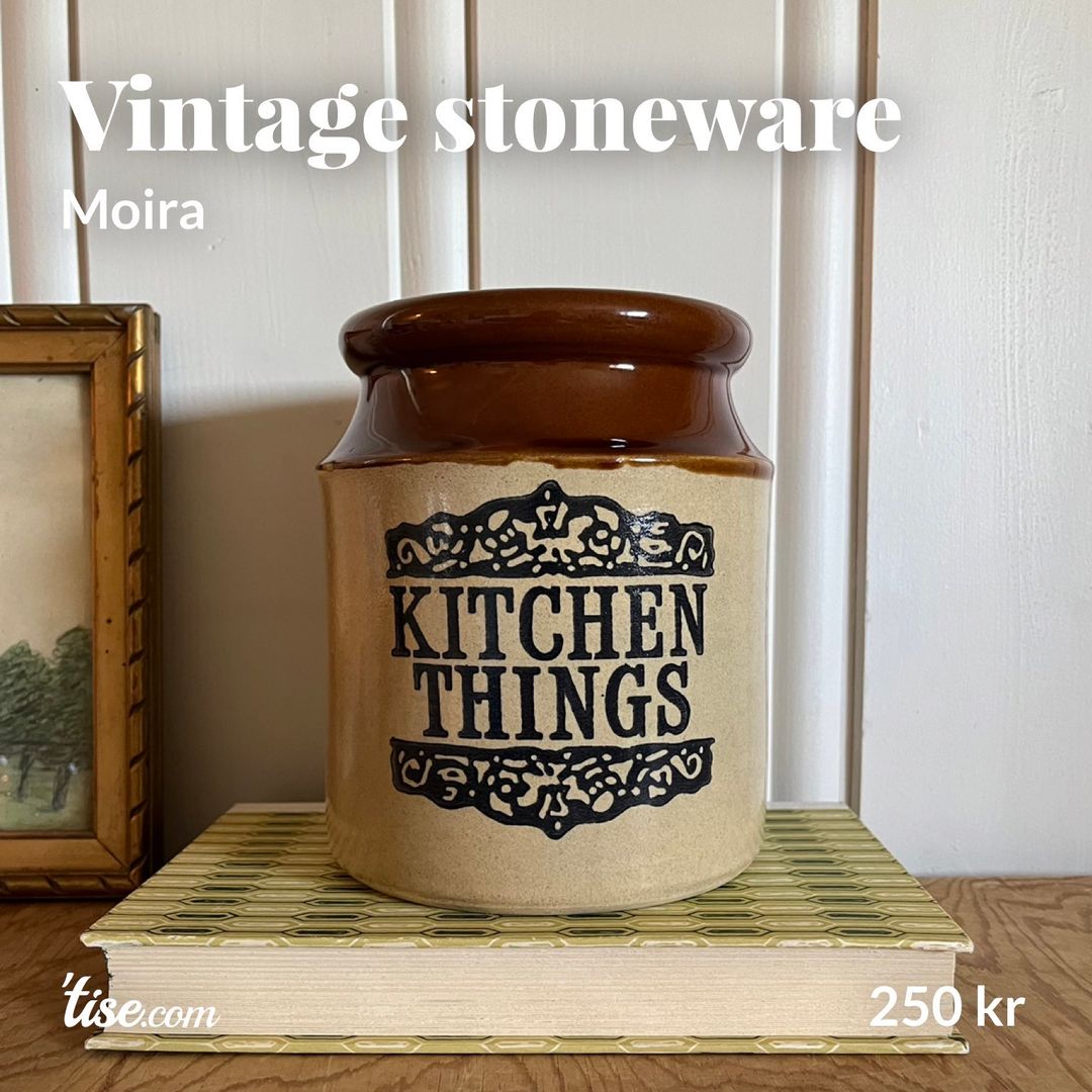 Vintage stoneware