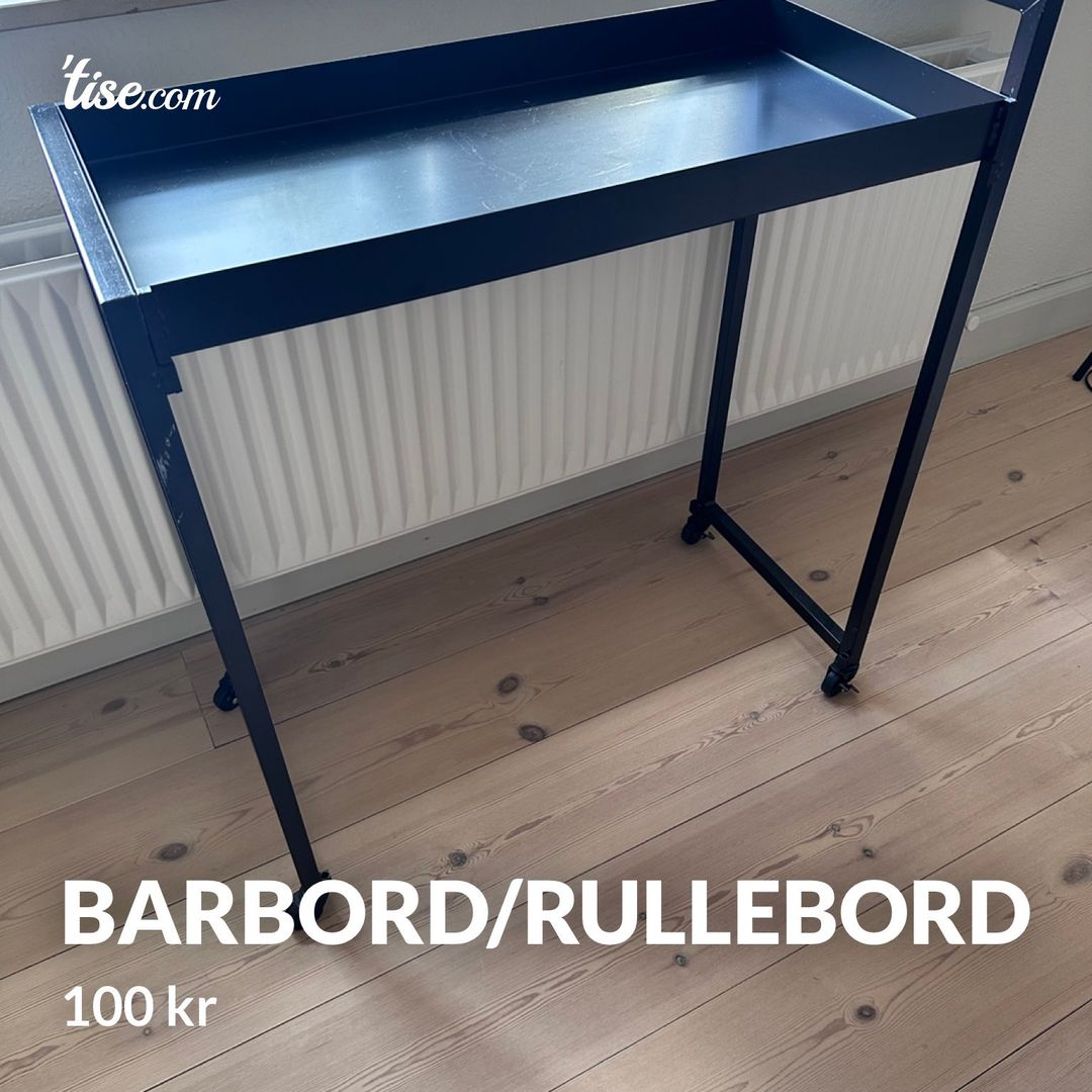 Barbord/rullebord