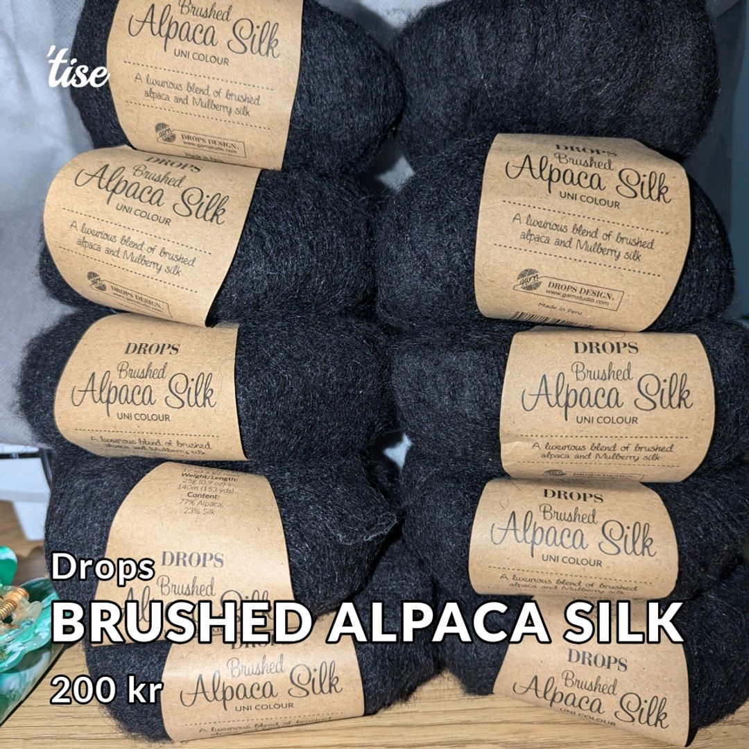 Brushed Alpaca Silk