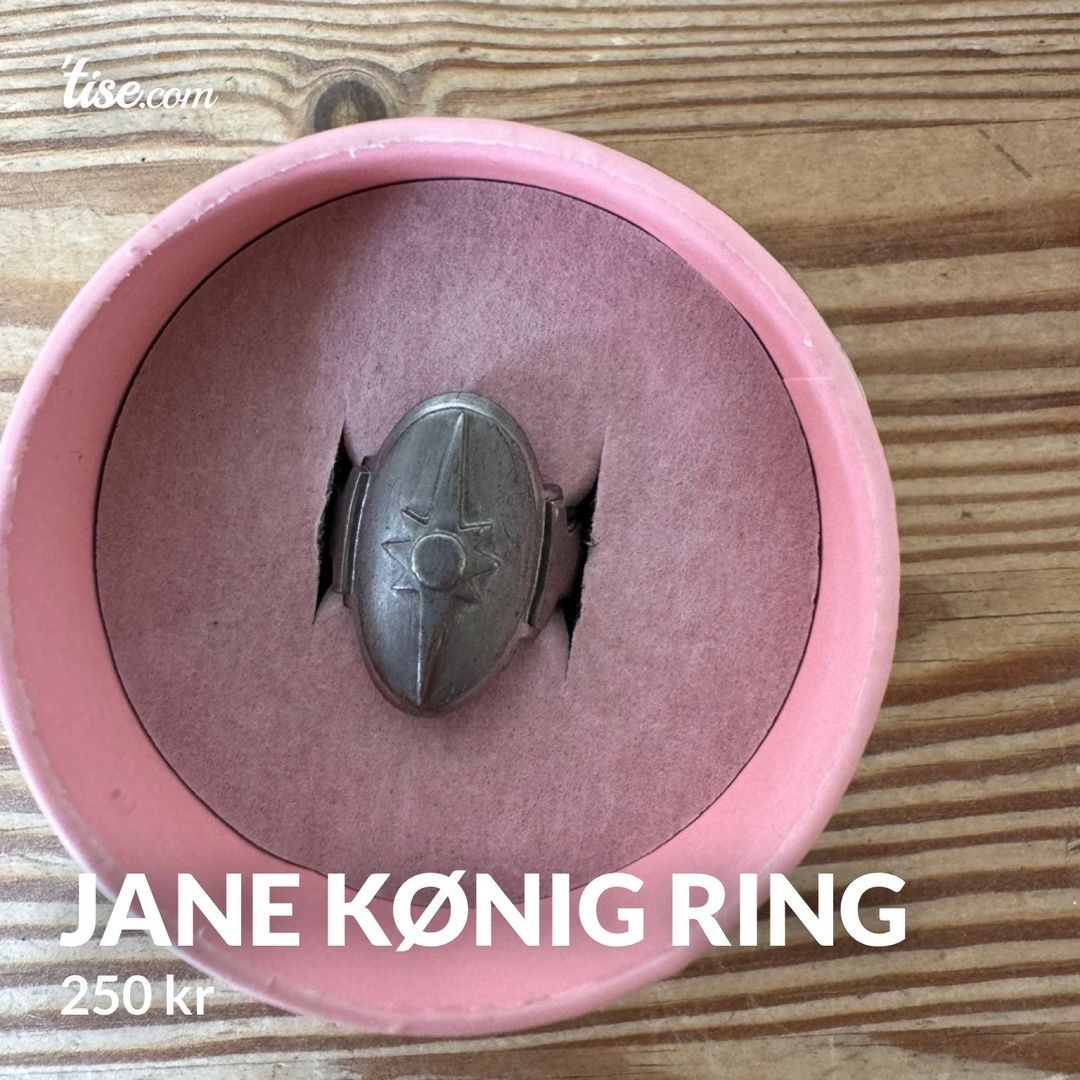 Jane Kønig ring