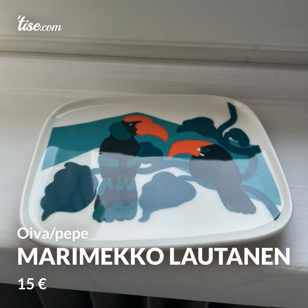 Marimekko lautanen