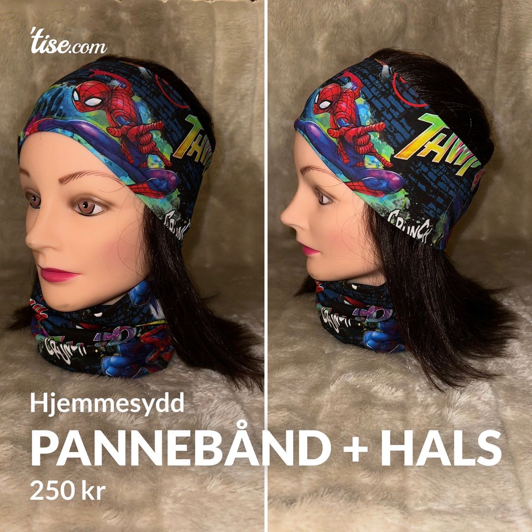 Pannebånd + hals