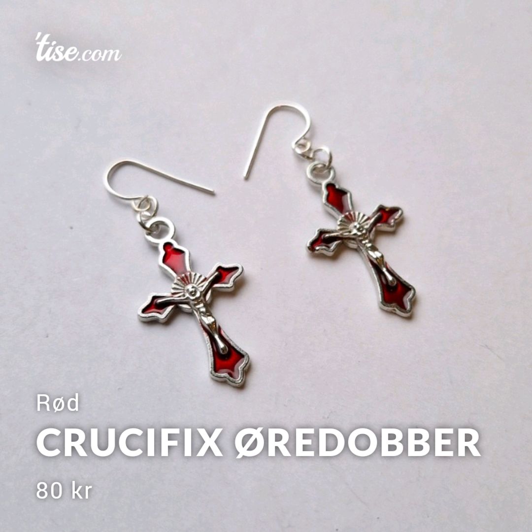 Crucifix Øredobber