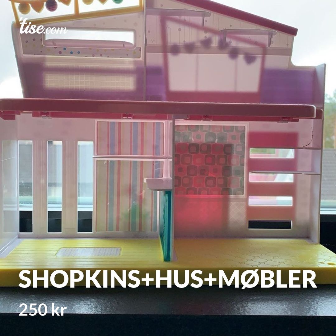 Shopkins+hus+møbler