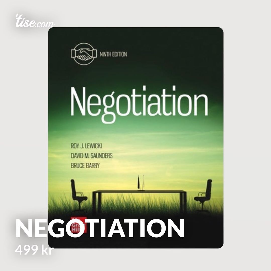 Negotiation