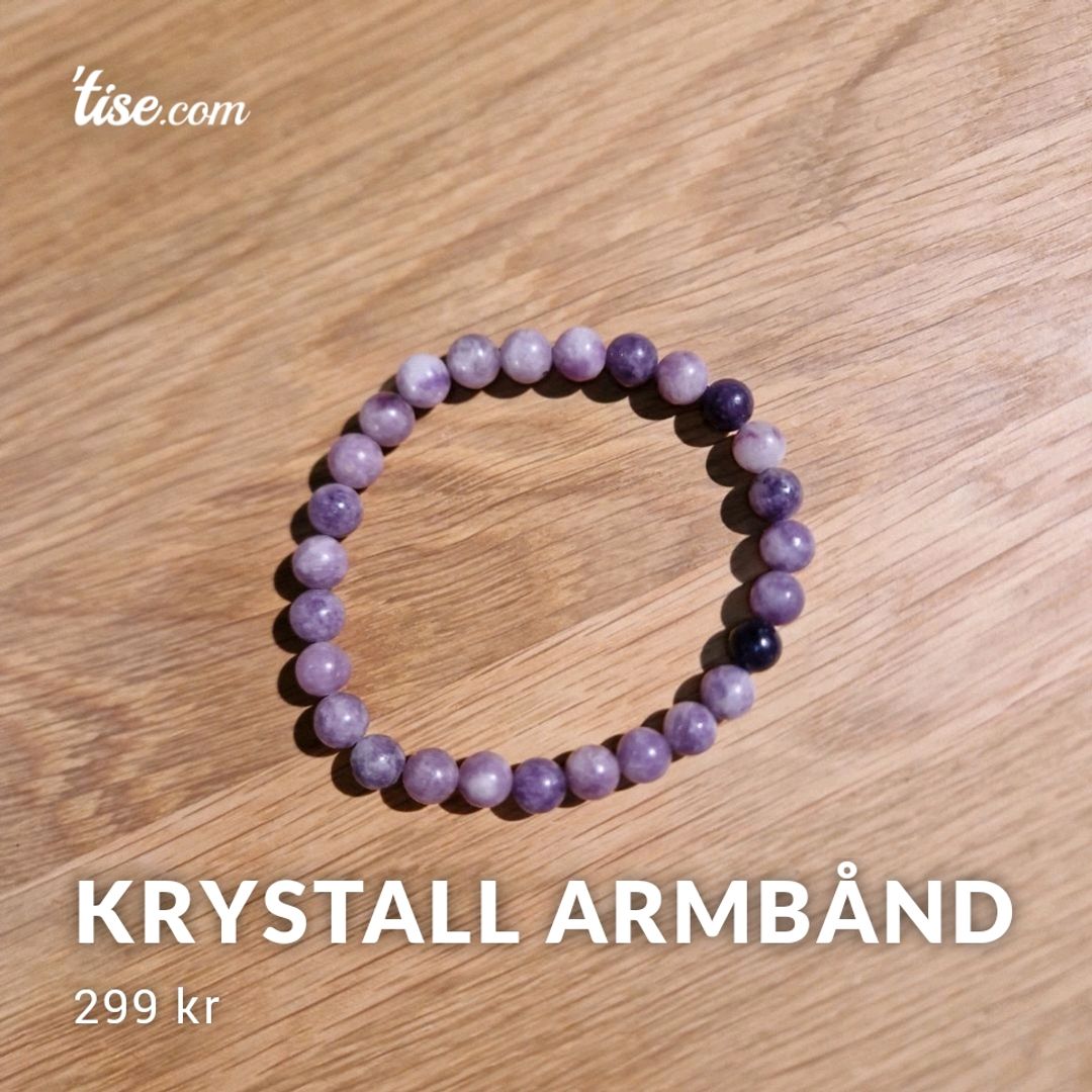 Krystall Armbånd