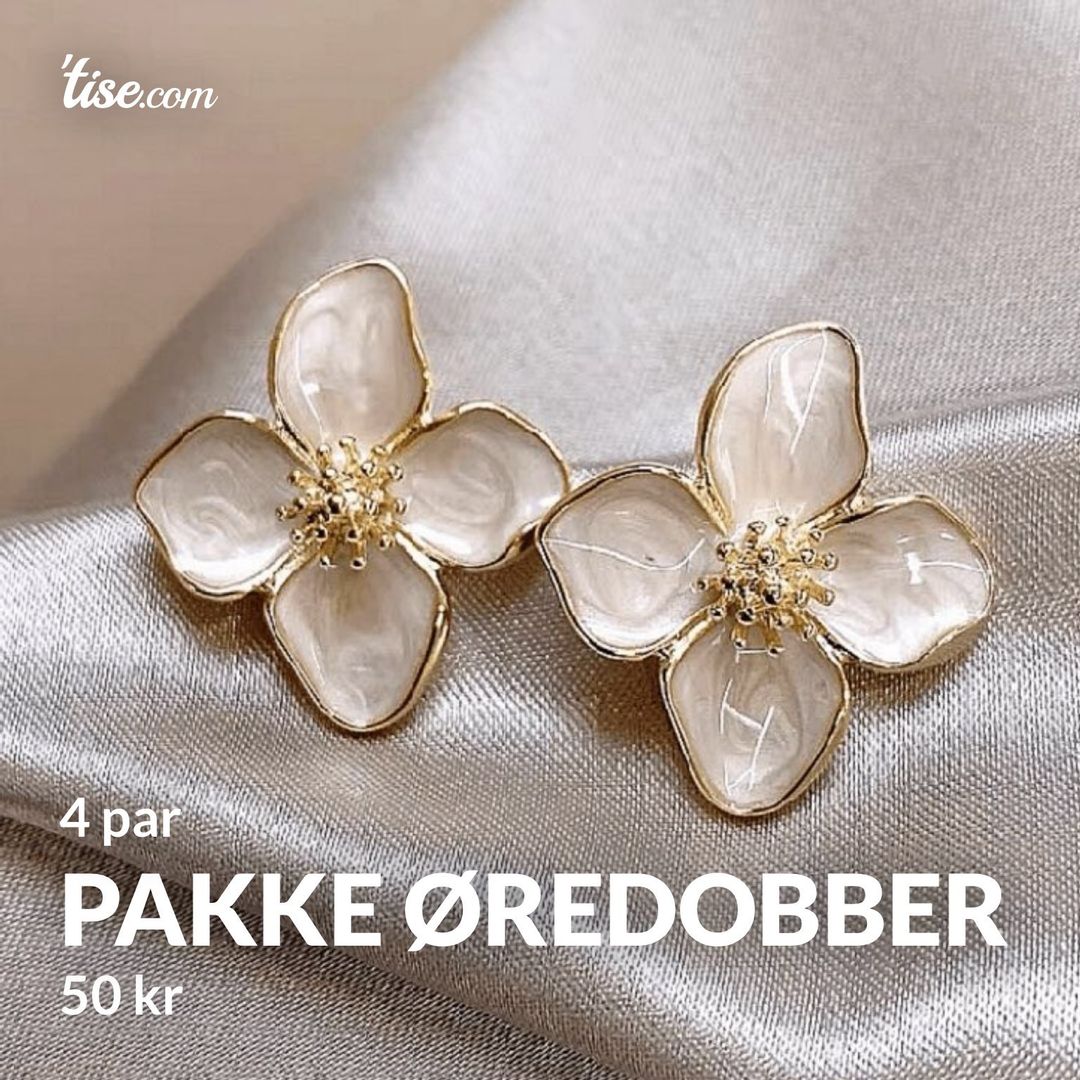 Pakke øredobber